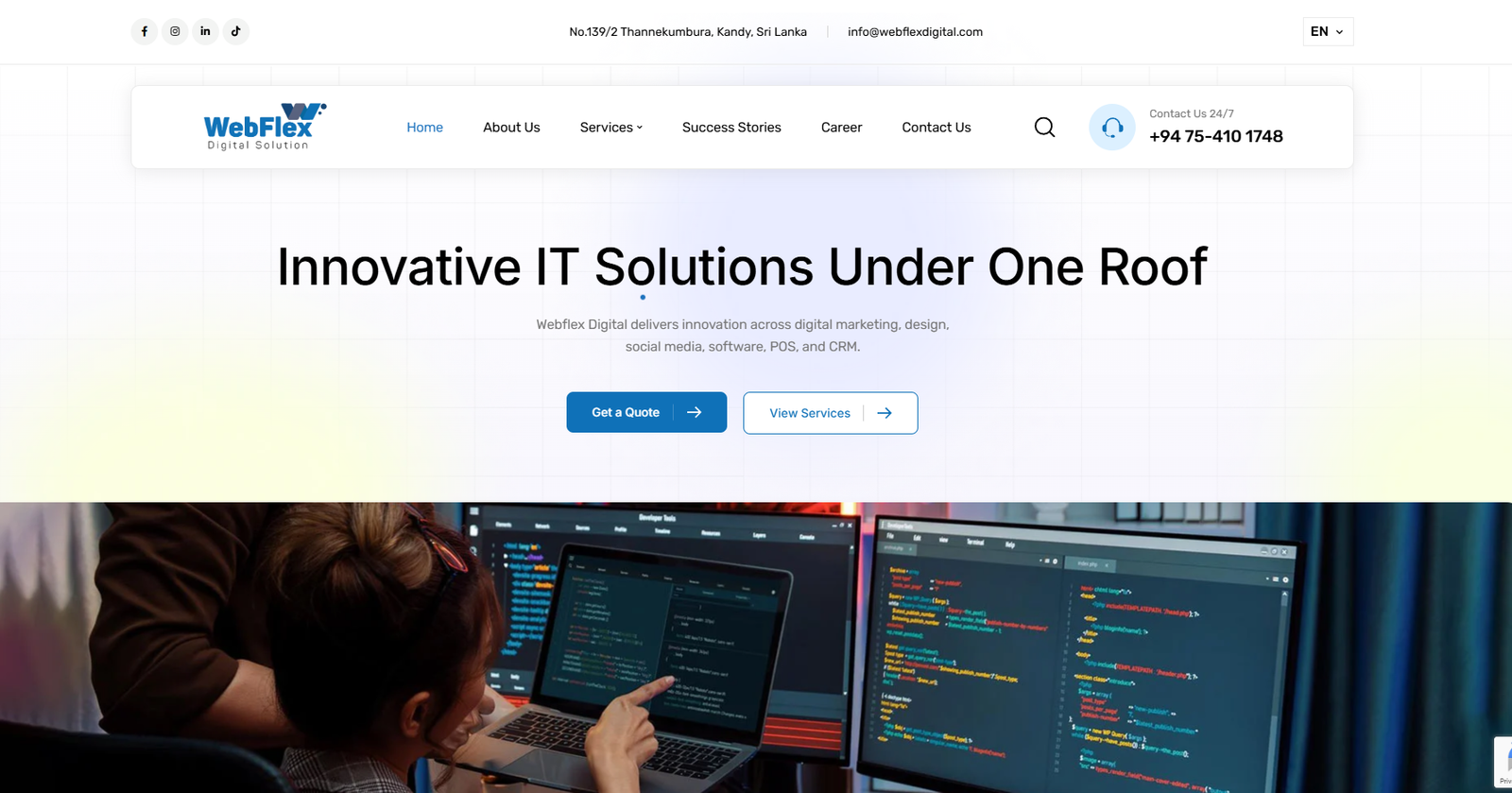 Laravel Web Development Services